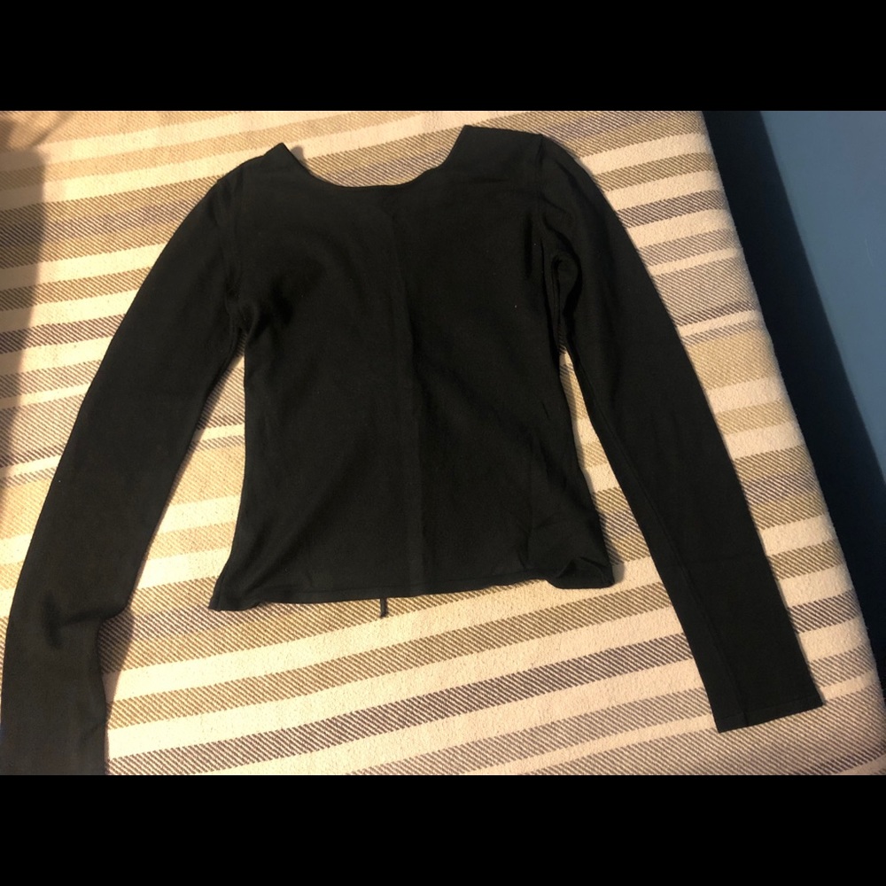 Black Versace top